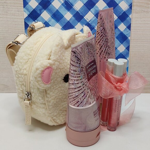 BATH & BODY WORKS 'A THOUSAND WISHES' BODY, LIPS & BACKPACK 6-PIECE GIFT SET - Picture 2 of 16